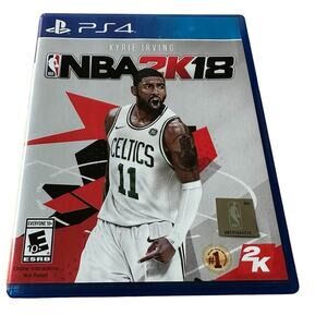 NBA 2K18 PS4 Kyrie Irving Complete Great Condition